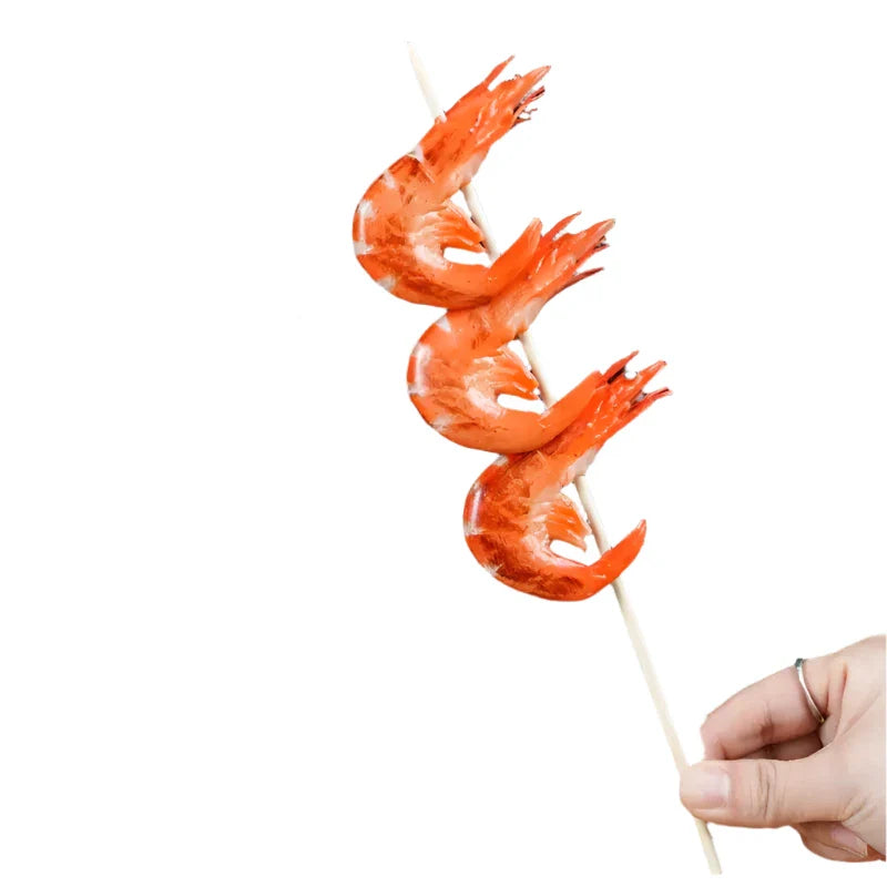 Lisslune | Realistic Barbecue Simulation Skewers for Creative Cooking Displays and Fun Play
