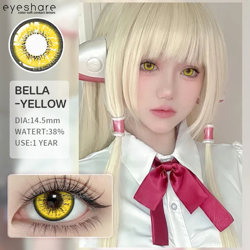 Rynx | Halloween lenses cosplay colors contact lenses for the eyes 1 pair black eye lens colored contact lenses white contact lenses blue lenses