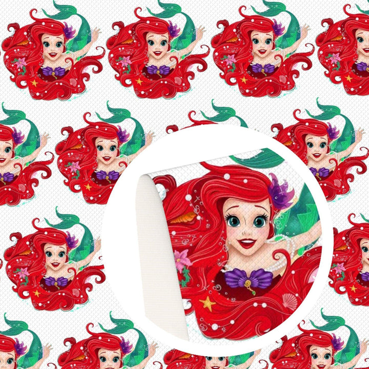 Lisslune | Snow White High-Quality PVC Leather Craft Sheets for Creative DIY Projects