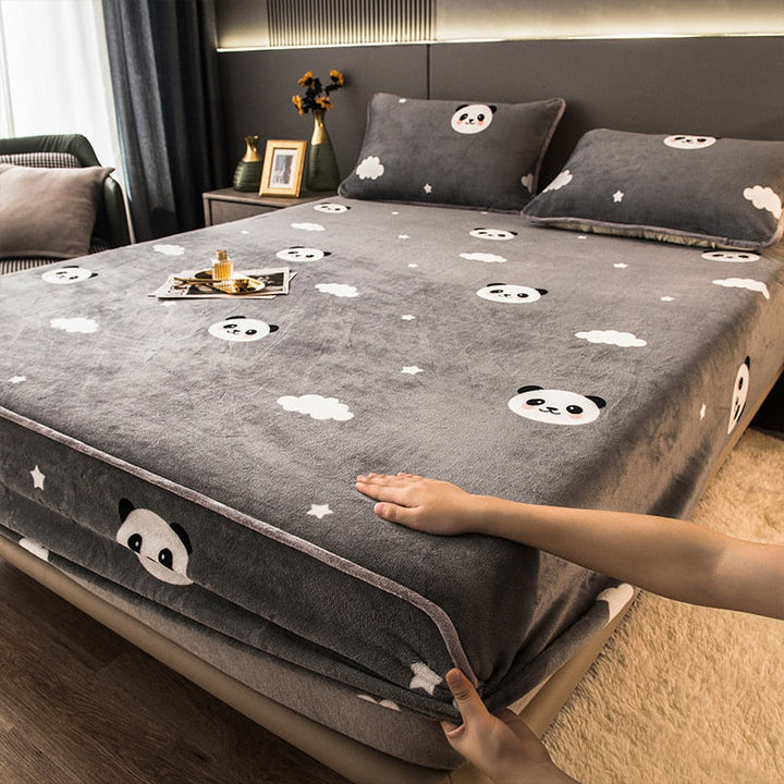 Lisslune | Non-Slip Elastic Thick Soft Mattress Cover