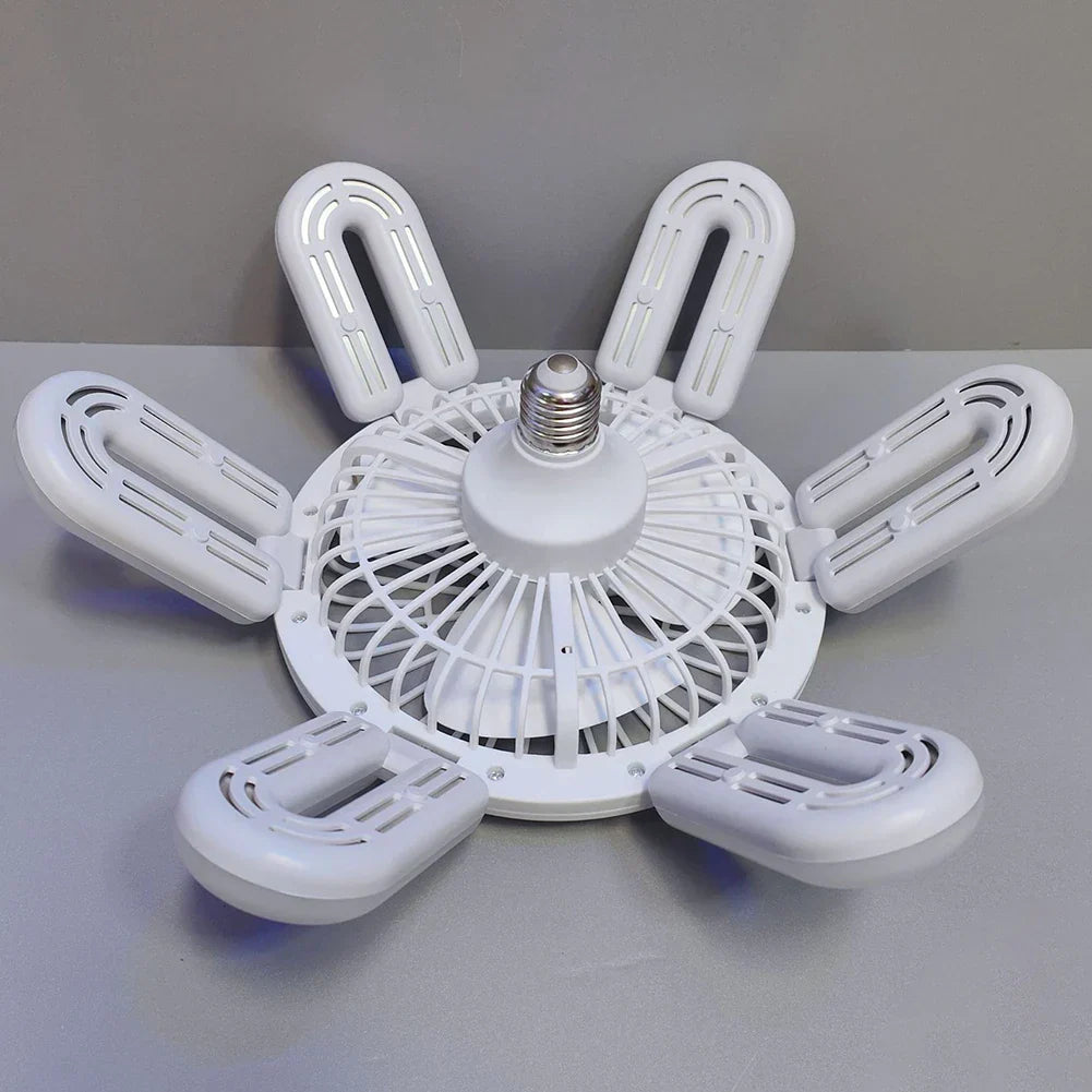 Lisslune | Silent Adjustable Remote Control Ceiling Foldable Fan Lamp