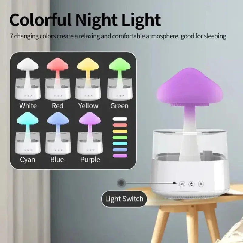 Lisslune | Cloud Rain Forest Aromatherapy Humidifier Lamp
