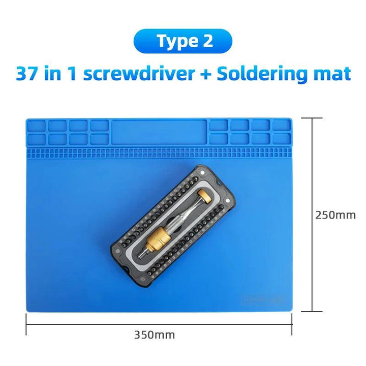 Lisslune | 37-piece Precision Magnetic Screwdriver Set for Household Electronics and Gadget Repairs