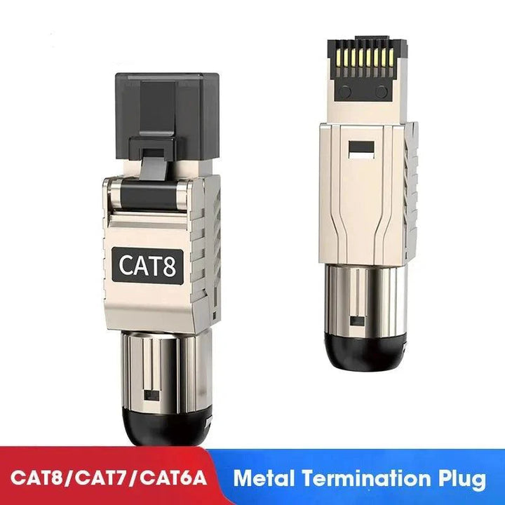 Lisslune | Ultra-fast Cat8 Ethernet Connector Kit for superior network performance