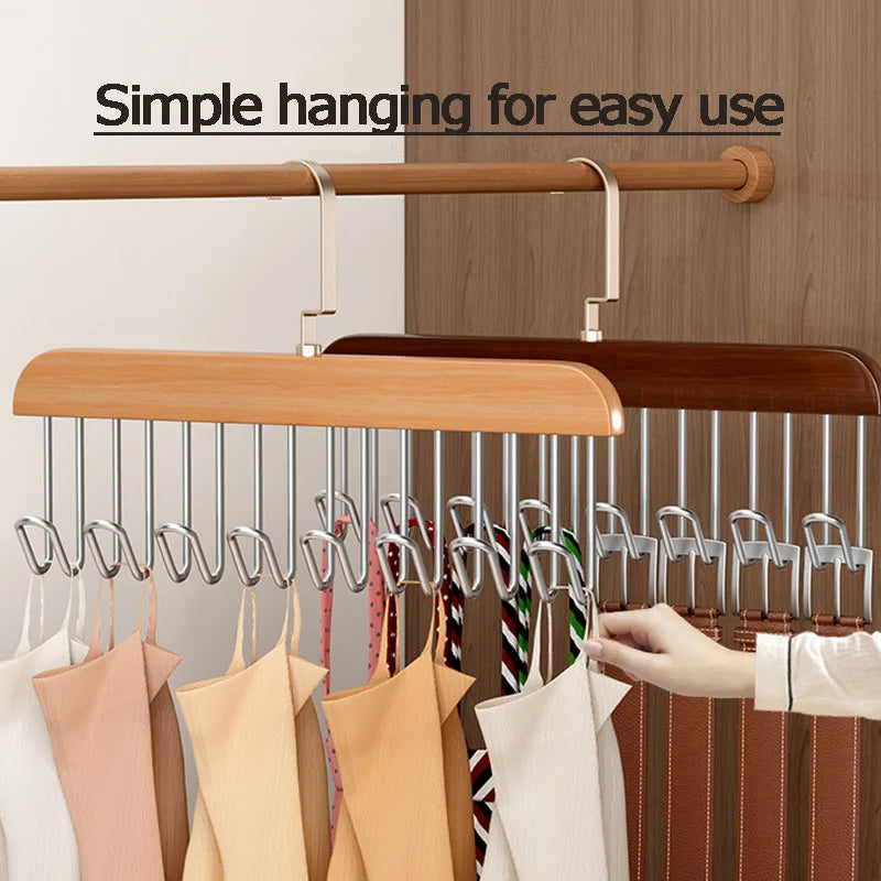Lisslune | Multi-Hook Space Saver Clothes Organizer Rack
