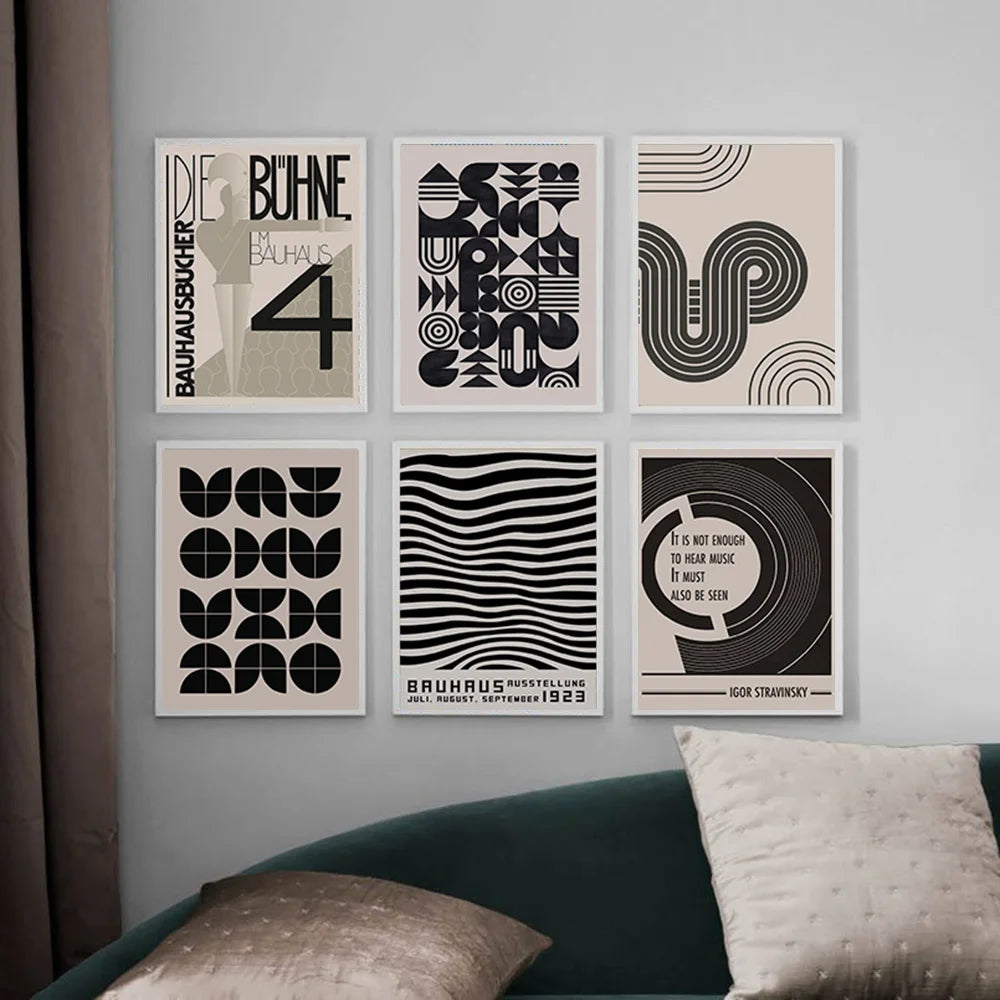 Lisslune | Monochrome Canvas Poster