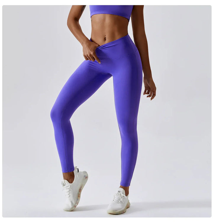 Lisslune | Breathable Push-Up Yoga Leggings with Peach Lift