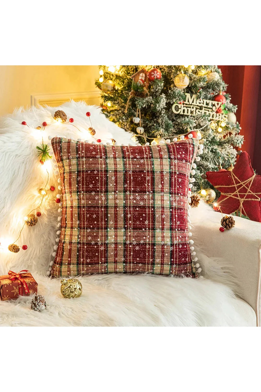 Lisslune | Plush Nordic Pillowcase