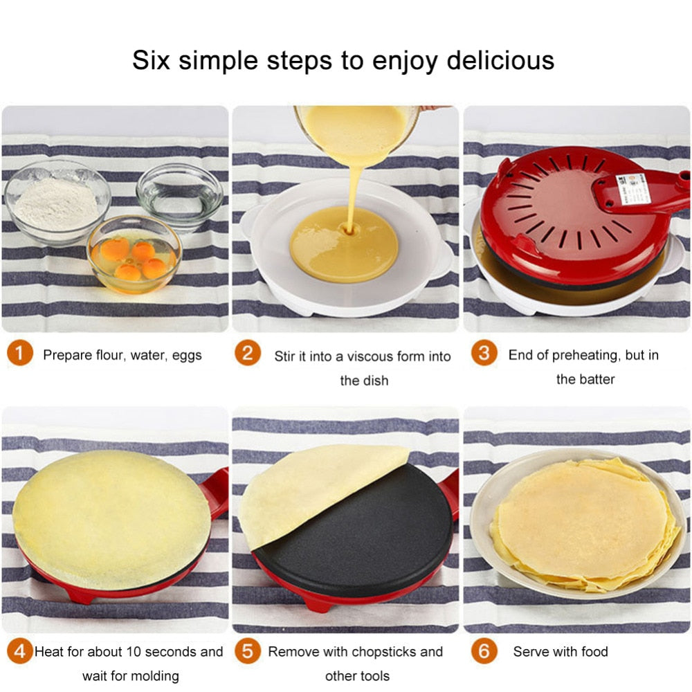 Lisslune | Portable Electric Pancake-Crepe Machine