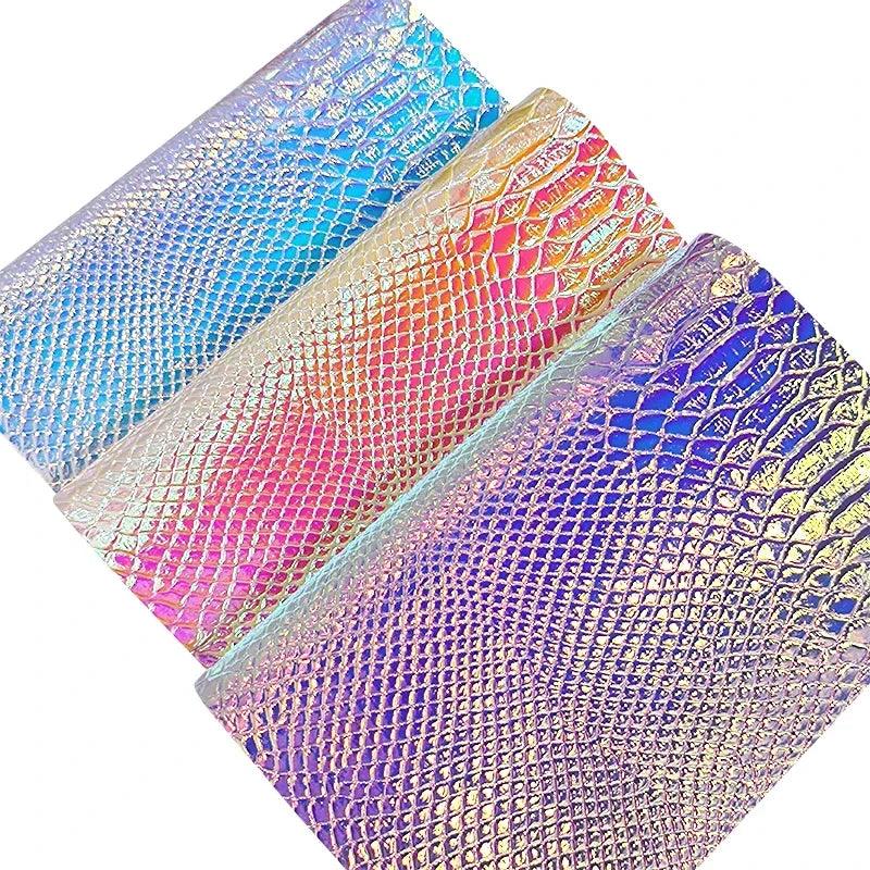 Lisslune | Neon Iridescent Snake Leather Craft Roll - Your ultimate DIY game changer