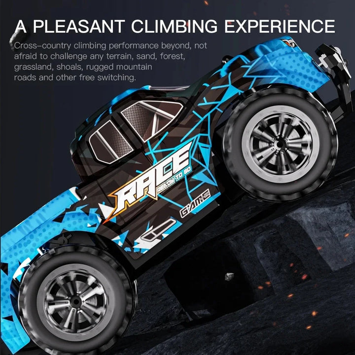 Lisslune | 1:16 RC Car with LED Lights – High-Speed Off-Road Adventure