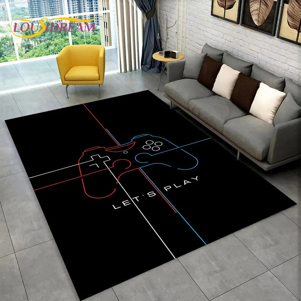 Lisslune | GameJoy Playmat – Soft 3D Gamepad Floor Mat for Children and Gamers