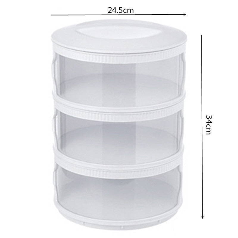 Lisslune | Transparent Stackable Food Organizing Container