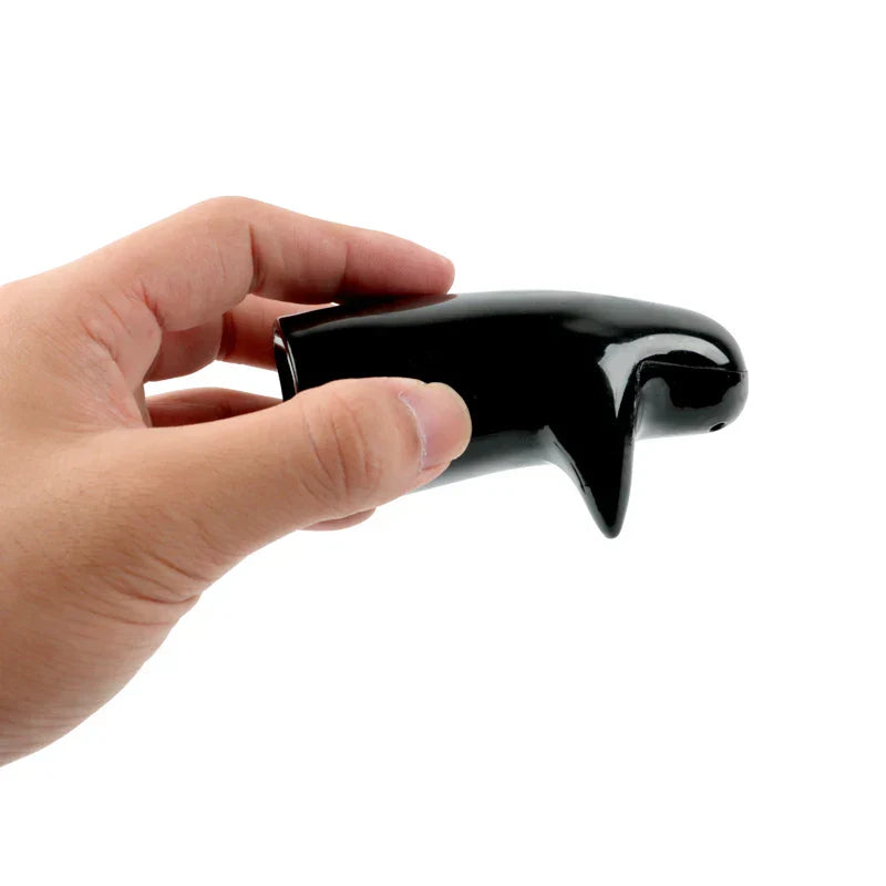 Lisslune | Cute Embracing Ghosts Black and White Ceramic Salt and Pepper Mill