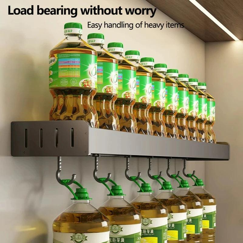 Lisslune | Space-saving aluminum kitchen shelf system