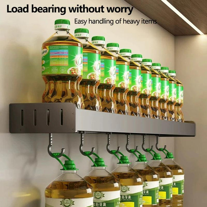 Lisslune | Space-saving aluminum kitchen shelf system