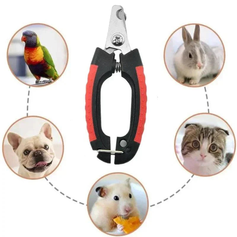 Lisslune | Professional ergonomic nail clippers for dogs and cats - stainless steel grooming scissors and trimmers