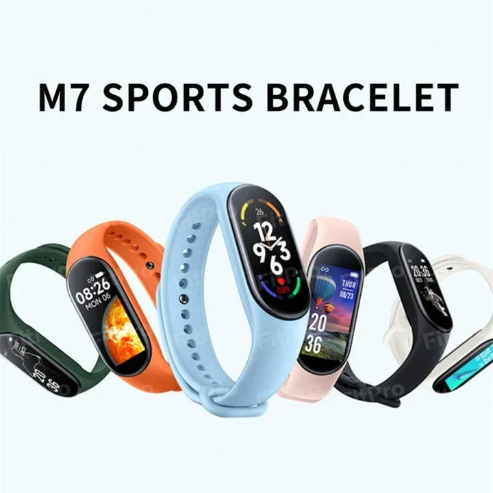 Lisslune | M7 Smart Watch Men Women Smartband Heart Rate Smartwatch Fitness Tracker Blood Pressure Sport Smart Bracelet for xiaomi iPhone
