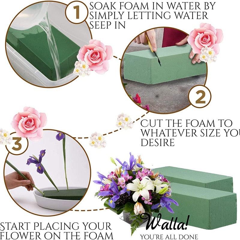 Lisslune | Floral Arrangement Foam Brick Kit for Creative Floral Designers