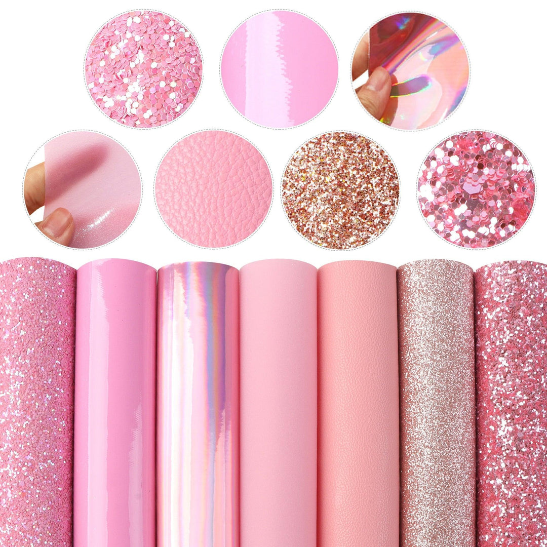 Lisslune | Shimmering DIY Glitter Craft Collection - 5 Sparkling Sheets