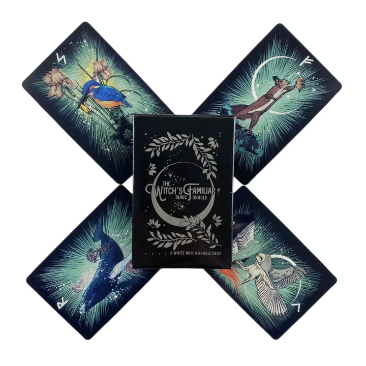 Rynx | 1 Box The Light Seer Tarot Cards, 78-Card Full Color Tarot Set for Tarot Readings, Fortune Telling, Divination Board Game Cards