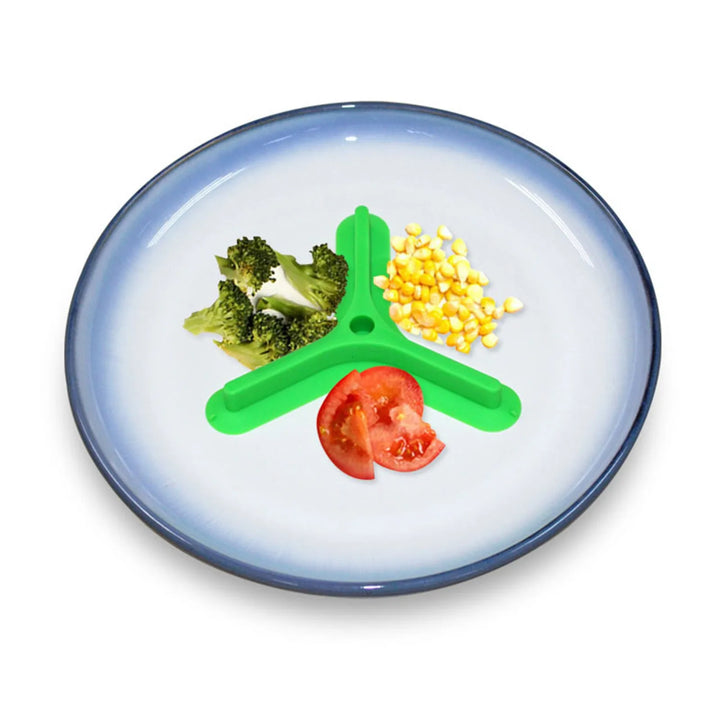 Lisslune | Food-Grade Silicone 3-Compartment Food Separator