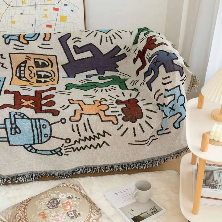 Lisslune | Pop Art Figure Blanket
