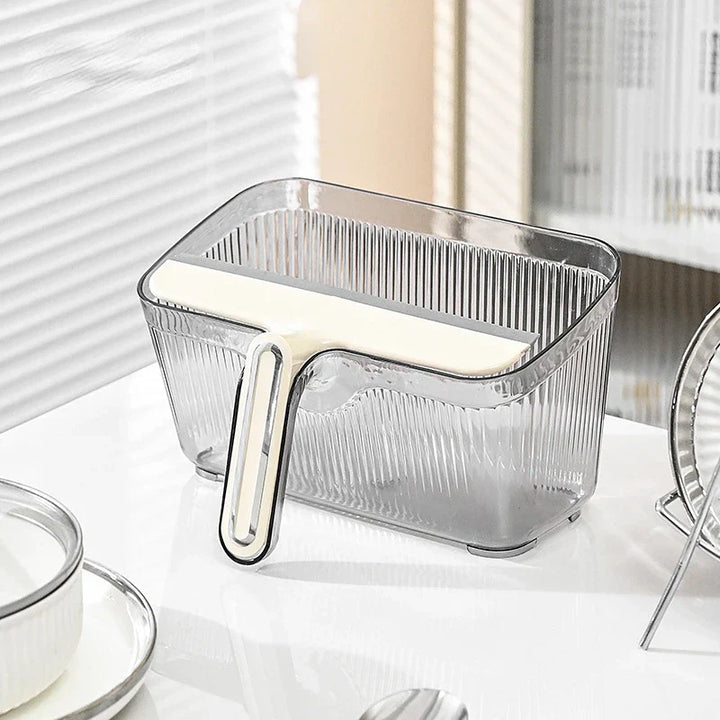 Lisslune | 2in1 Waste Disposer Scraper Trash Can