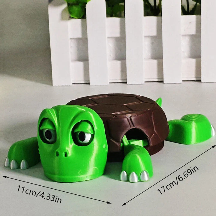 Rynx | Panicured Turtle Coaster 3D-printed Cup Mat Insulation Pad Home Office Decorative Coaster Cup Holder with Funny Expression
