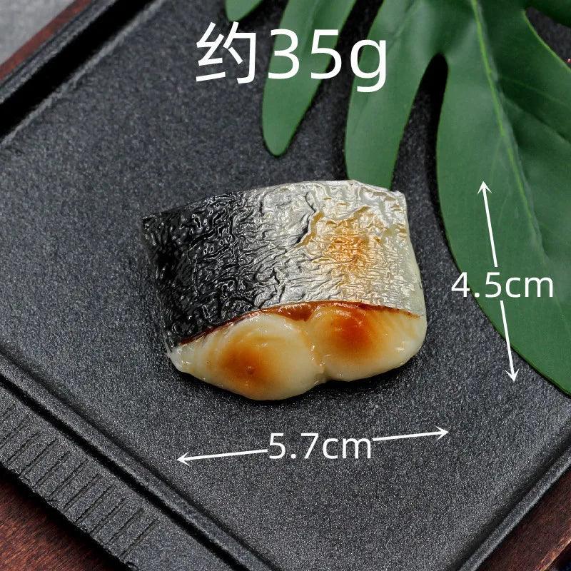 Lisslune | Life-like BBQ Seafood Model Set - Artificial Fish, Shrimp & Squid for Restaurant and Event Styling