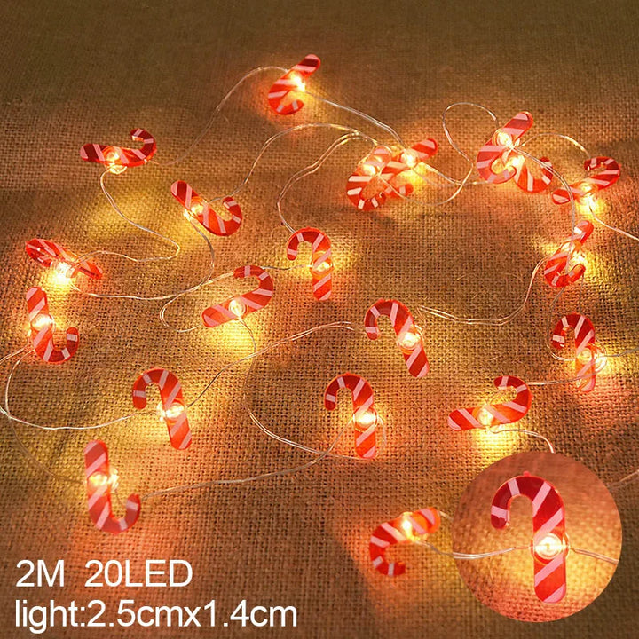 Rynx Snowflake LED Light Christmas Decorations For Home Hanging Garland Christmas Tree Decor Ornament Christmas Xmas Gift New Year