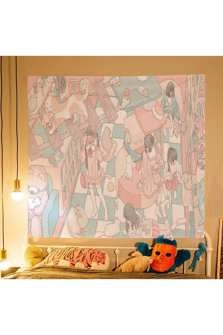 Lisslune | Dormitory Inspirational Tapestry