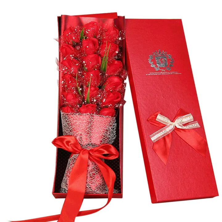 Lisslune | 1 piece handmade rose soap flower bouquet