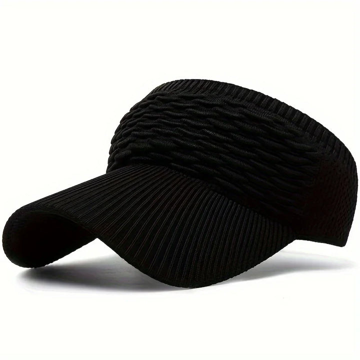 Rynx | 1pc Women's Anti-UV Sun Hats Breathable Adjustable Blank Top Visor Caps for Tennis Golf Running Travel Beach Sports Outdoor Hat