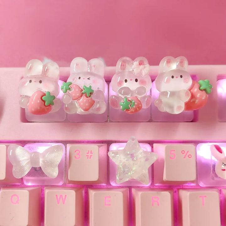 Lisslune | Bunny Keycap Set