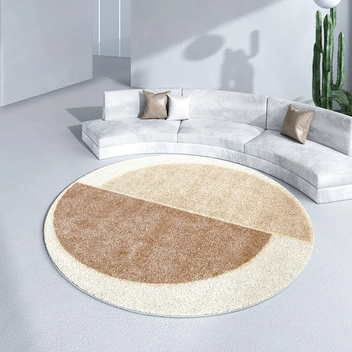 Rynx | Irregular Living Room Rugs Modern Style Carpet Thick Coffee Table Rugs Soft Comfortable Bedroom Carpet Geometric Decorative Rug