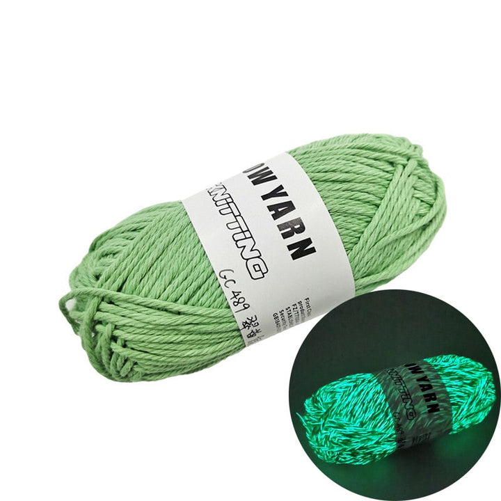 Lisslune | Sparkle Glow Luminous Knitting Yarn