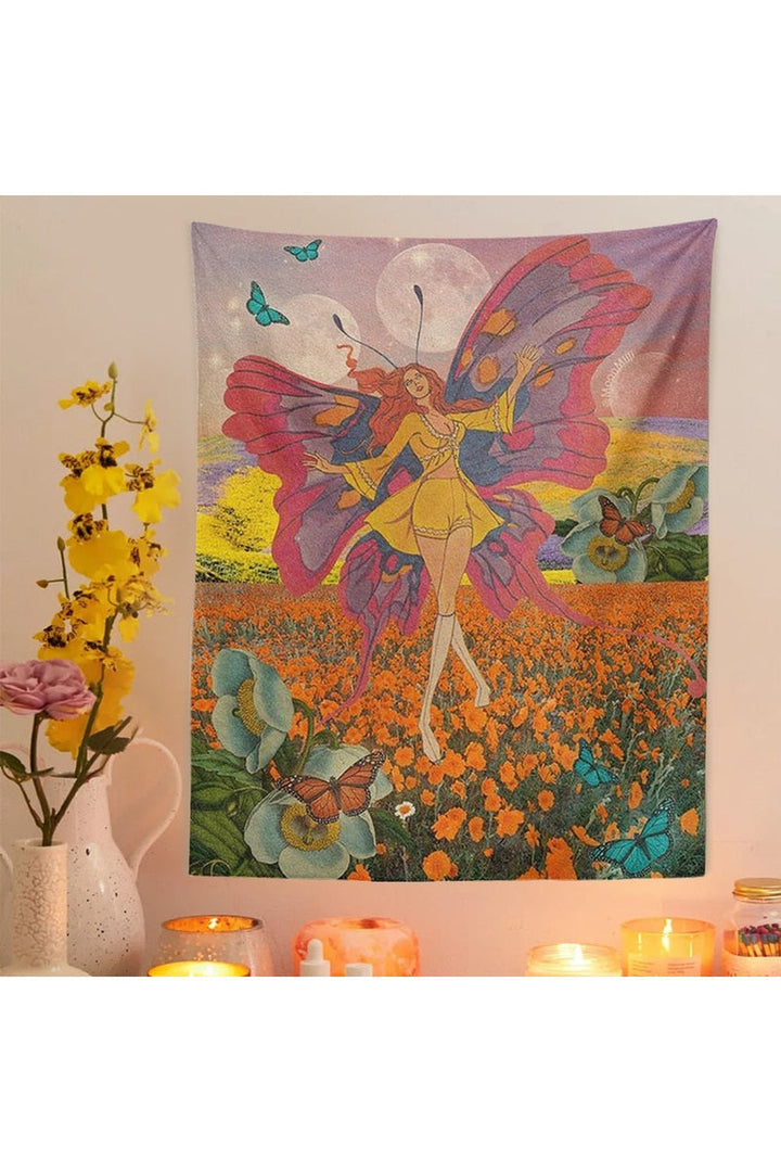 Lisslune | Fairy Theme Wall Tapestry