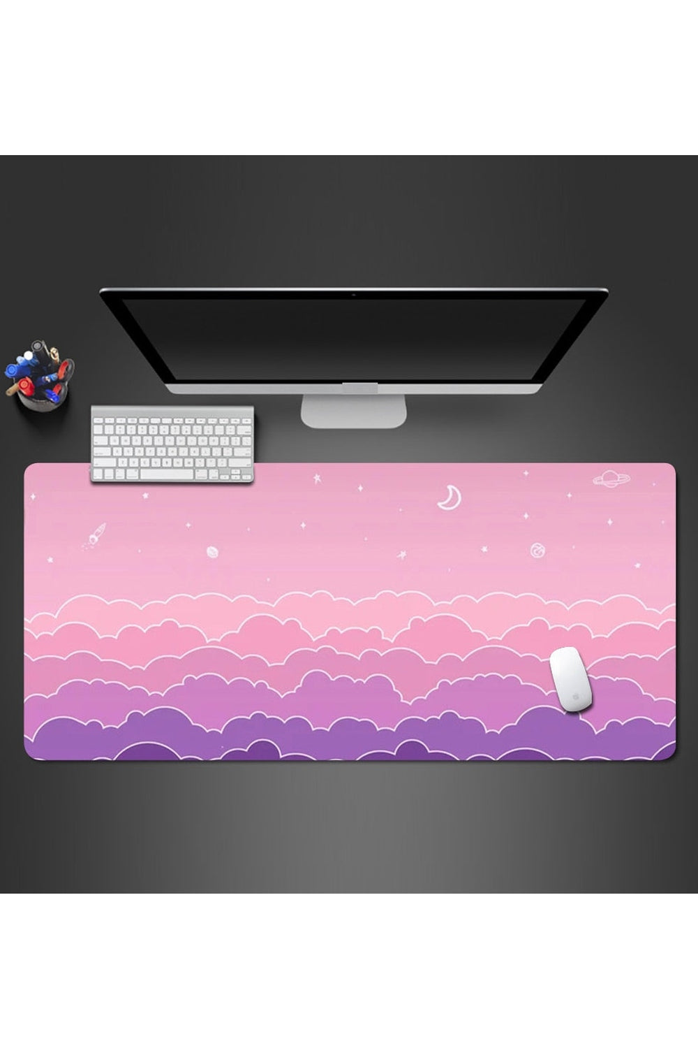 Lisslune | purple desk pad