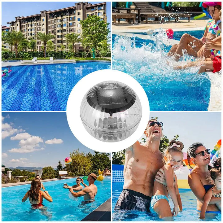 Lisslune | Solar LED Garden Balls – Waterproof Solar Lights for Outdoor Decoration and Pond Lighting