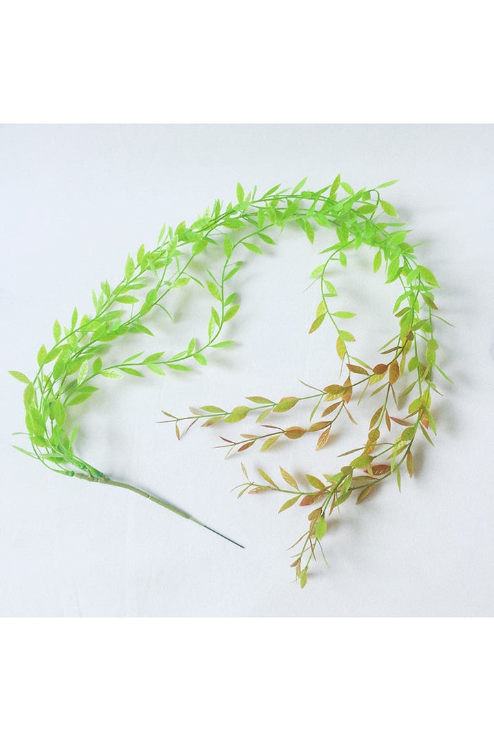 Lisslune | Rattan leaf wine ornament