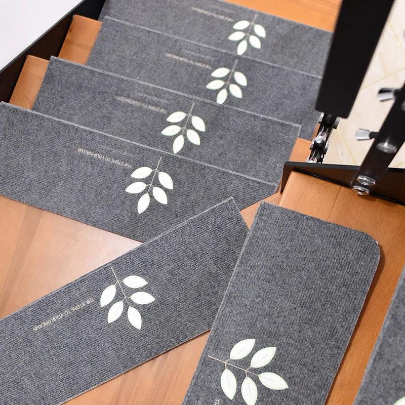 Lisslune | Stylish and Safe Plush Stair Mat Collection with Elegant Patterns