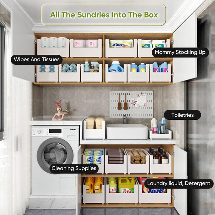 Lisslune | Stylish Kitchen Organizer Set - Modern Solution for Elegant Storage