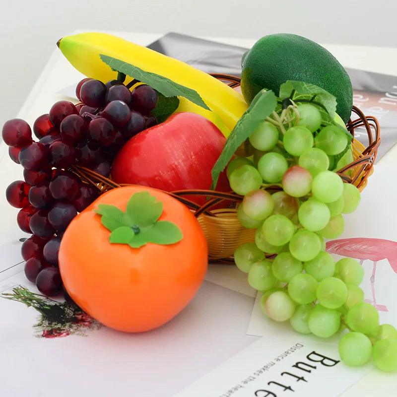 Lisslune | Life-like Synthetic Fruits and Vegetables for Stunning Home and Restaurant Decor - Ideal for Enchanting Food Photography