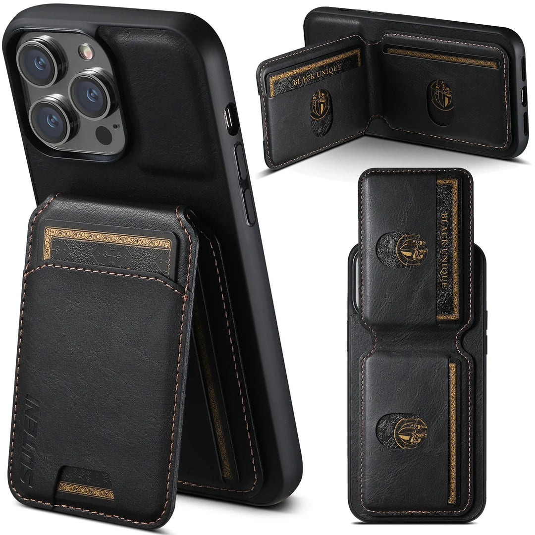 Lisslune | Noble iPhone Leather Case with Card Slots
