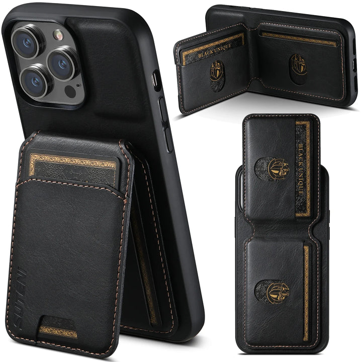 Lisslune | Noble iPhone Leather Case with Card Slots