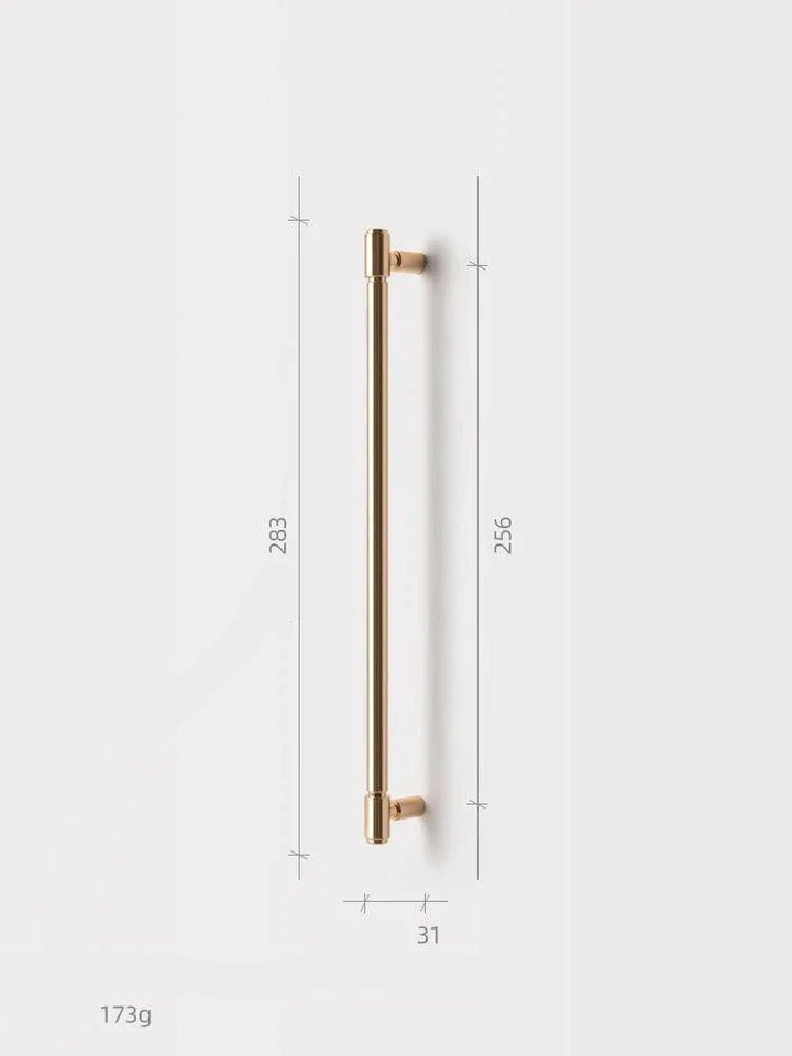 Lisslune | Retro Brass Cabinet Handles - Chic Vintage Pull Handles for Furniture Revitalization