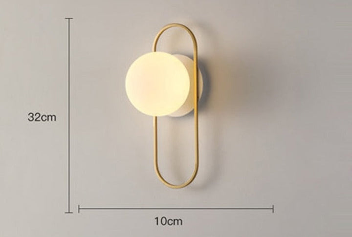 Lisslune | BulbAura - Scandinavian Wall Lamp
