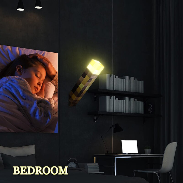 Lisslune | Brownstone Torch Lamp