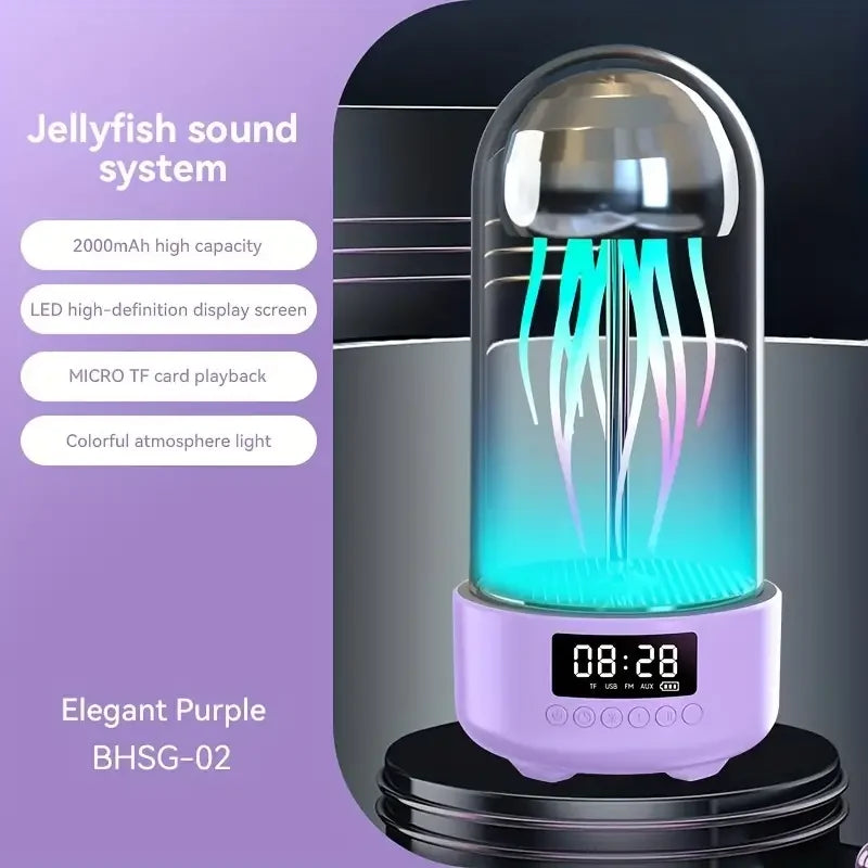 Lisslune | Jellyfish Portable Powerful Colorful Speaker Night Lamp